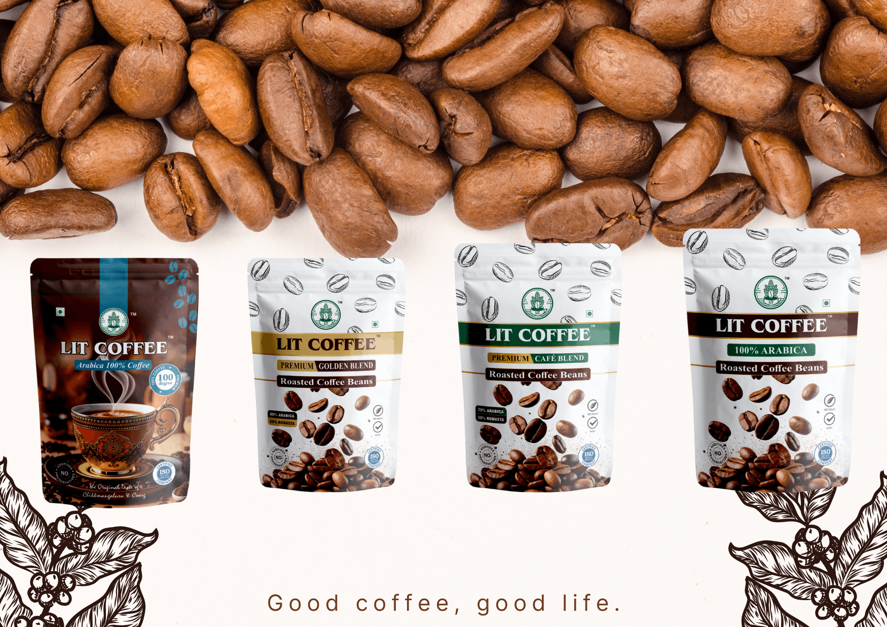 Premium coffee blends at home