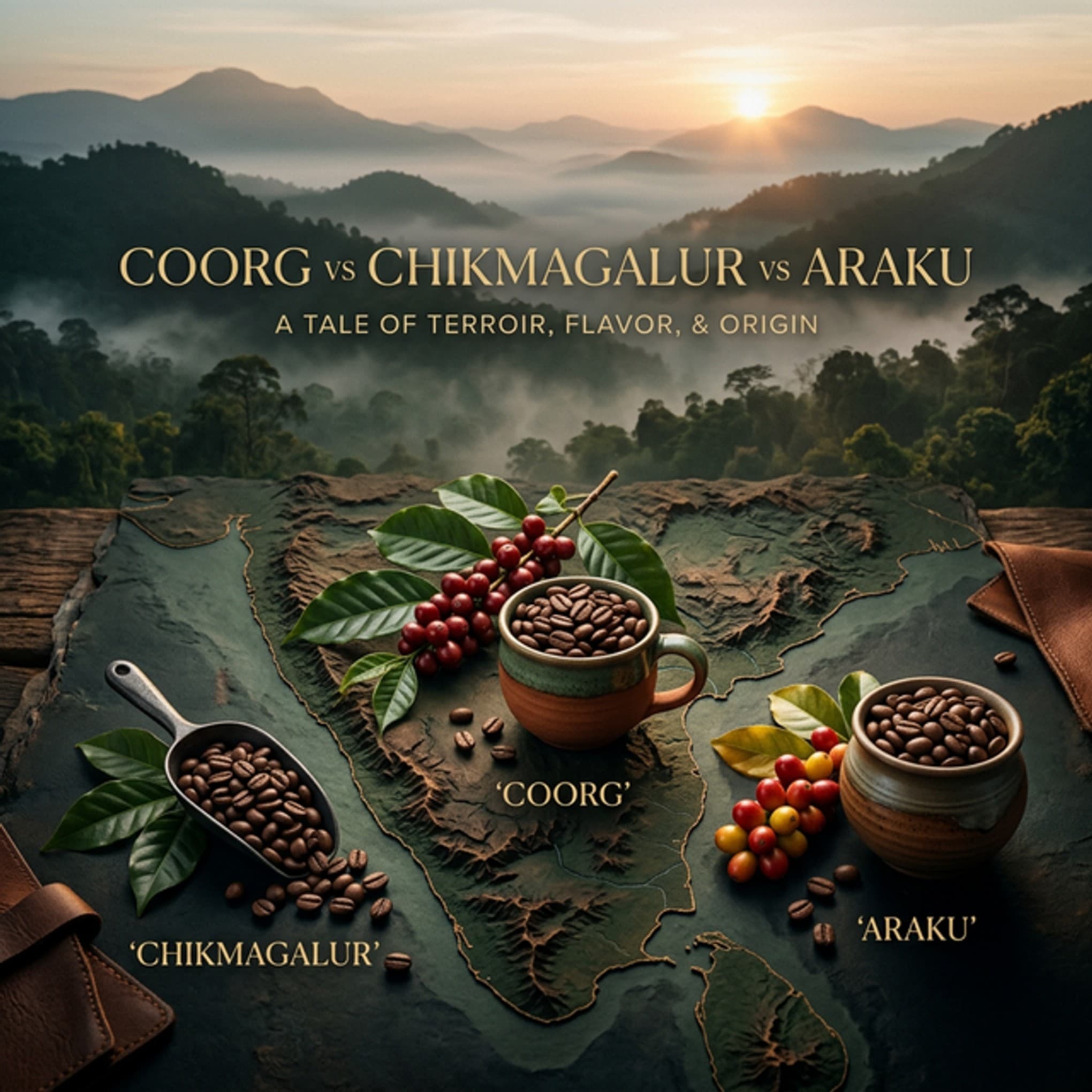 Coffee estate in the Western Ghats